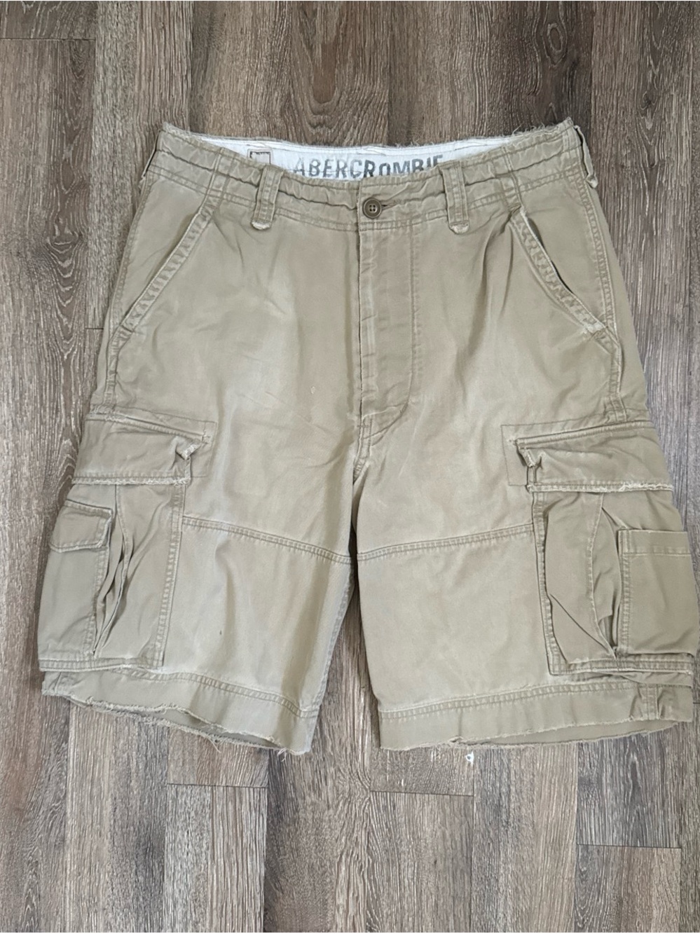 Abercrombie & Fitch Vintage Khaki Cargo Shorts